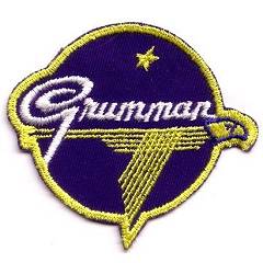 Grumman logo patch