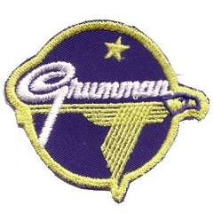 Grumman logo patch variant 1