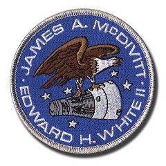 Gemini 4 crew souvenir patch