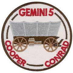Gemini 5 crew souvenir patch