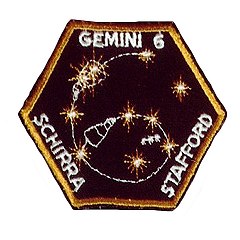 Gemini 6 crew patch