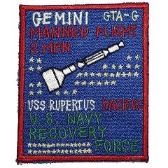 Gemini 6 recovery patch replica