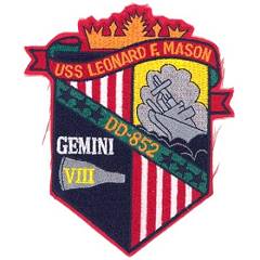 Gemini 8 recovery patch Randy Hunt replica