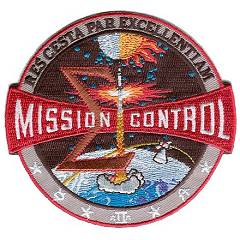 Mission Control patch replica 1