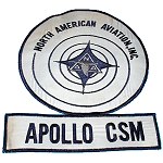 North American Aviation Apollo CSM patch