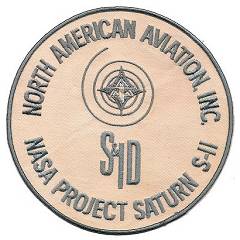 North American Aviation S&ID Saturn S-II patch