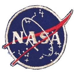 White border NASA vector patch variant 2
