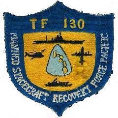 Manned Spacecraft Atlantic Recovery Force TF-130 patch