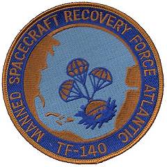 Manned Spacecraft Atlantic Recovery Force TF-140 patch replica