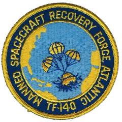 Manned Spacecraft Atlantic Recovery Force TF-140 patch