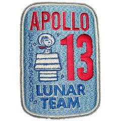 Snoopy Apollo 13 Lunar Team patch