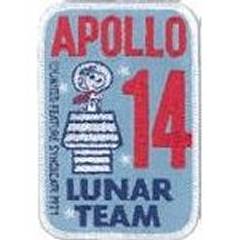 Snoopy Apollo 14 Lunar Team Randy Hunt reproduction patch