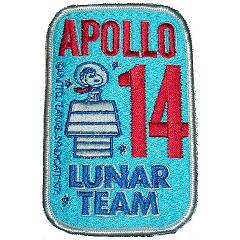 Snoopy Apollo 14 Lunar Team patch