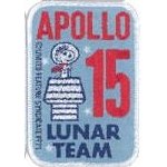Snoopy Apollo 15 Lunar Team Randy Hunt reproduction patch