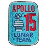 Snoopy Apollo 15 Lunar Team patch