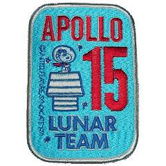 Snoopy Apollo 15 Lunar Team patch