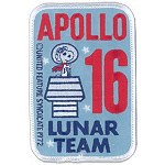 Snoopy Apollo 16 Lunar Team Randy Hunt reproduction patch