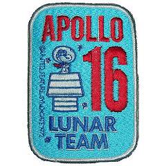 Snoopy Apollo 16 Lunar Team patch