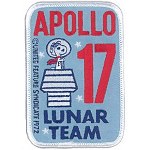 Snoopy Apollo 17 Lunar Team Randy Hunt reproduction patch