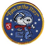 Snoopy Eyes on the Stars PS reproduction patch