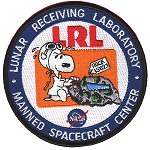 Snoopy Lunar Receiving Laboratory MSC reproduction patch