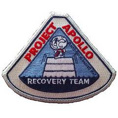 Snoopy Project Apollo Recovery Team Randy Hunt reproduction patch