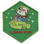 Snoopy Safety A Summer Story Randy Hunt reproduction patch