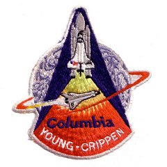 STS-1 crew patch