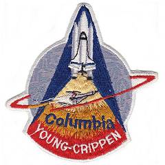 Lion Brothers canvas back STS-1 patch
