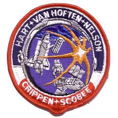 Cape Kennedy Medals manufacturer STS-41C patch