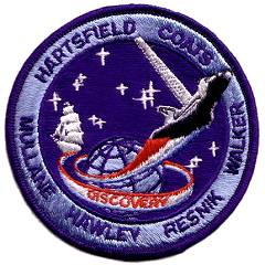 AB Emblem STS-41D patch