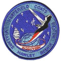 Swissartex STS-41D patch