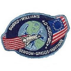 Swissartex STS-41F patch