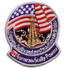 Cape Kennedy Medals STS-41G patch