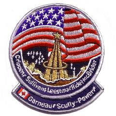 Swissartex STS-41G patch