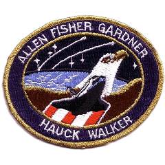 Cape Kennedy Medals STS-51A patch