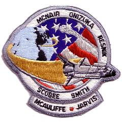 A-B Emblem STS-51L patch