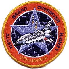 Cape Kennedy Medals STS-5 patch