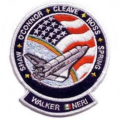 AB Emblem STS-61B patch