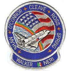 Swissartex STS-61B patch