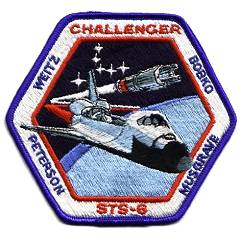 A-B Emblem STS-6 patch