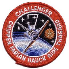 Cape Kennedy Medals STS-7 patch