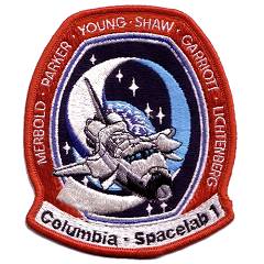 A-B Emblem STS-9 patch