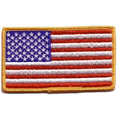 Lion Brothers US flag patch