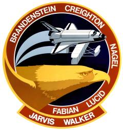 STS-51D Jarvis Walker mission insignia